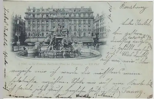 (31238) AK Lyon, Fontaine Bartholdi, 1900