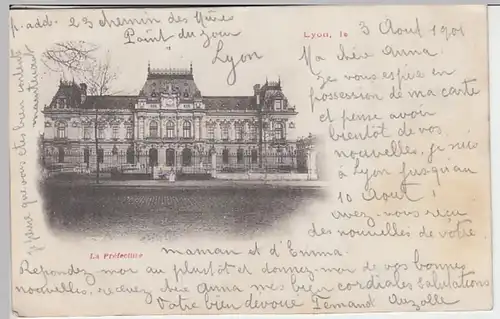 (31225) AK Lyon, Präfektur, 1901