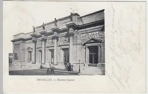 (31218) AK Brüssel, Bruxelles, Kgl. Museum, Musees royaux, 1904