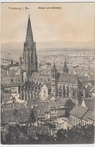 (31171) AK Freiburg i.Br., Münster, 1911