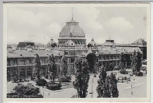 (31122) AK Nürnberg, Hauptbahnhof, 1935-45