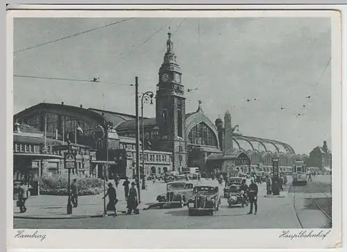 (31084) AK Hamburg, Hauptbahnhof, vor 1945