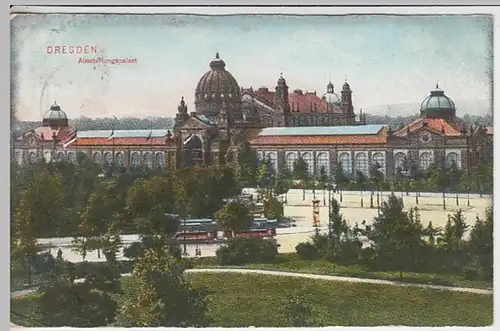 (31078) AK Dresden, Ausstellungspalast, 1909