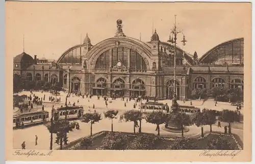 (31061) AK Frankfurt a.M., Hauptbahnhof, vor 1945