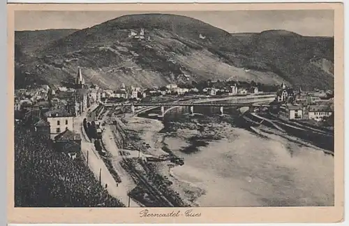 (30961) AK Berncastel-Cues, Panorama, 1930