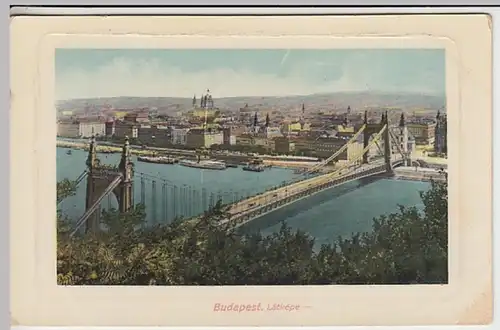 (30950) AK Budapest, Panorama