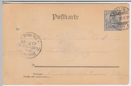 (30932) AK Gruss aus Berlin, Graefe-Denkmal, 1900