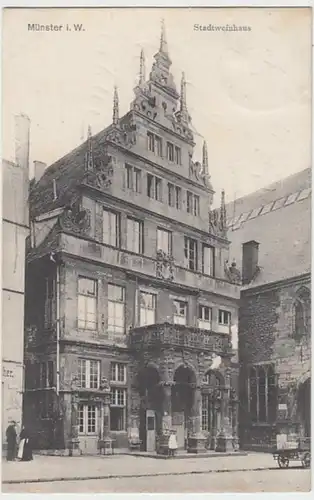(30726) AK Münster i.W., Stadtweinhaus, 1907