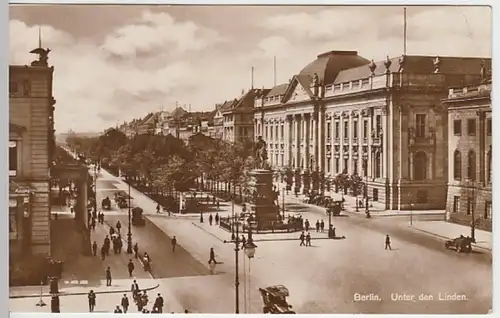 (30664) AK Berlin, Unter den Linden, 1928