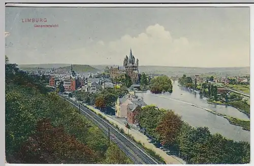 (30653) AK Limburg, Gesamtansicht, 1912