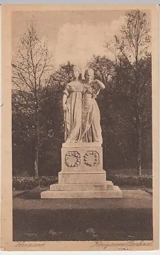 (30601) AK Hannover, Königinnen-Denkmal, 1932