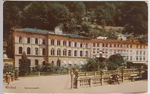 (30567) AK Bad Wildbad, Katharinenstift, vor 1945