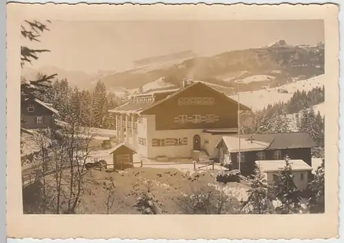 (30537) Foto AK Riezlern, Pension, 1944