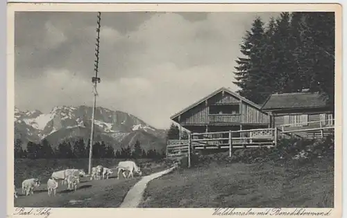 (29991) AK Bad Tölz, Waldherralm 1937