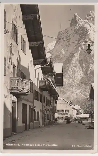 (29974) AK Mittenwald, Adlerhaus gg. Viererspitze 1932