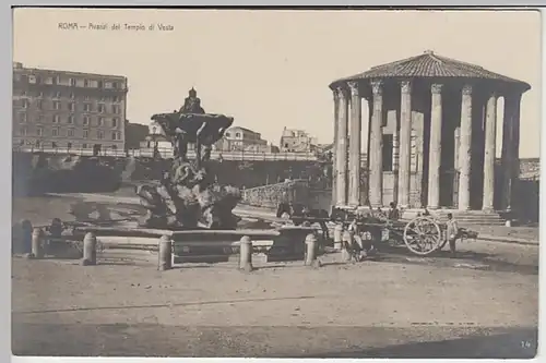 (29928) AK Roma, Avanzi del Tempio di Vesta um 1910