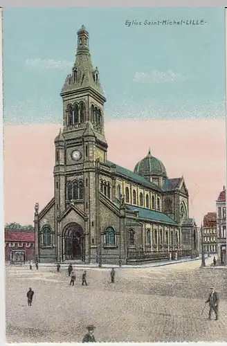 (29879) AK Lille, Eglise Saint-Michel 1910er