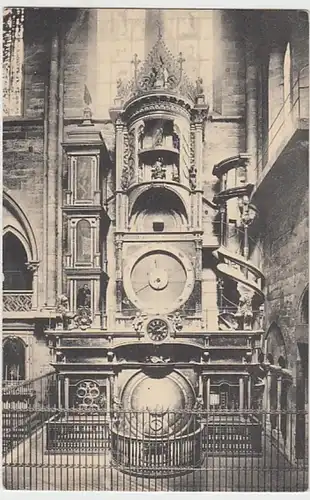 (29865) AK Strassburg, Strasbourg, Astronomische Uhr im Münster 1914