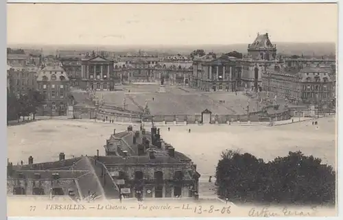 (29778) AK Versailles, Le Chateau 1906