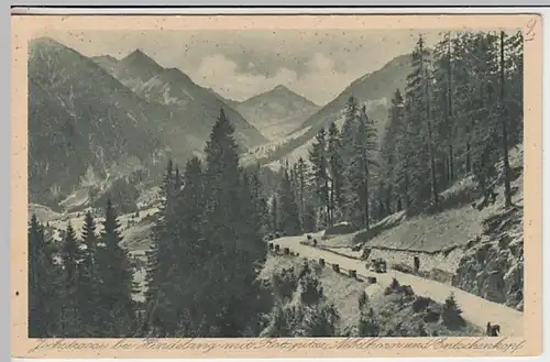 (29691) AK Jochstraße bei Hindelang 1910/20er