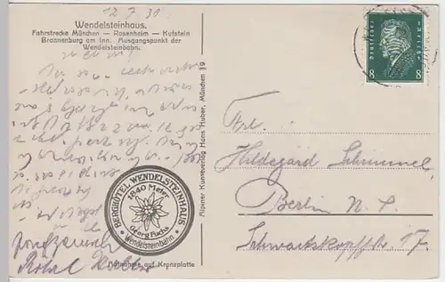 (29649) AK Wendelstein 1931