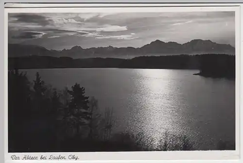 (29635) AK Abtsee bei Laufen vor 1945