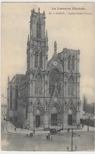 (29458) AK Nancy, Eglise Saint-Pierre 1910er