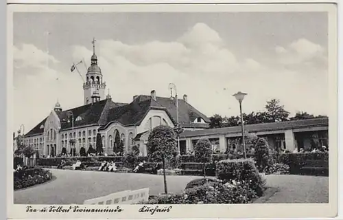 (29395) AK Świnoujście, Swinemünde, Kurhaus 1940er
