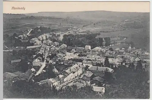 (29394) AK Montmédy, Panorama 1914-18