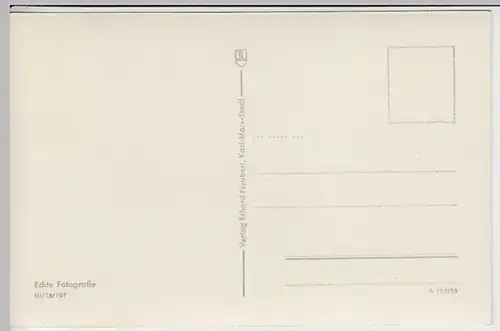 (29260) Foto AK Schwarzburg, Trippsteinhäuschen 1955