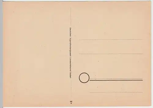 (29259) Künstler AK Walldürn i. Odw., Jugendherberge 1940er