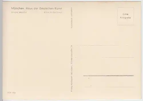 (29244) Foto AK Gemälde >Kühe im Dorfbach< v. Arnold Moeller