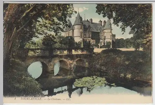 (29061) AK Tourlaville, Le Chateau 1914
