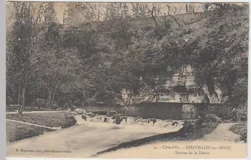 (29022) AK Chatillon sur_Seine, Source de la Douix 1912