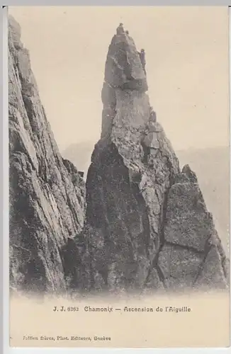 (28833) AK Chamonix, Ascension de l'Aiguille um 1910