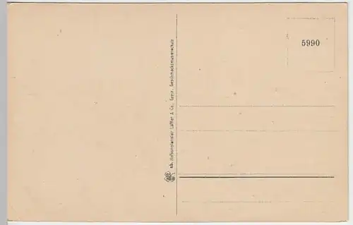 (28661) AK Schwarzatal, Blick vom Fürstenstand 1910er