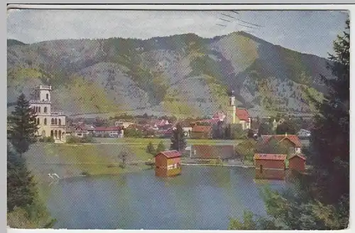 (28659) AK Oberammergau, Weiher am Osterbichel 1910