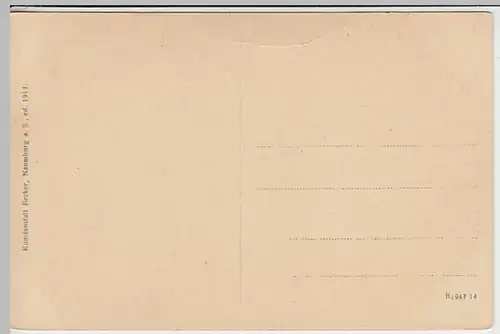 (28452) AK Naumburg, Dom Kreuzgang 1914