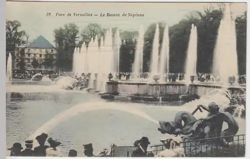(28389) AK Versailles, Le Bassin de Neptune 1910