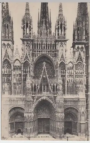(28355) AK Rouen, Cathédrale 1910er