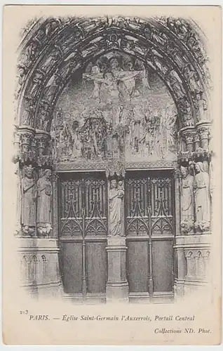 (28352) AK Paris, Eglise Saint-Germain l'Auxerrois um 1900