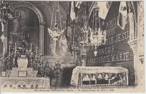 (28350) AK Paray-le-Monial, Chapelle de la visitation 1922