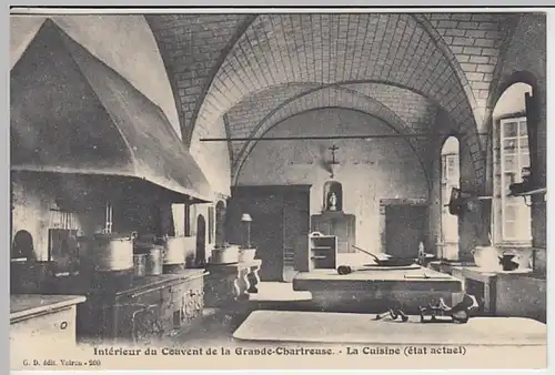 (28345) AK Saint-Pierre-de-Chartreuse, Interieur du Couvent 1910er