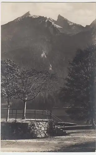 (28251) AK Berchtesgaden, Partie am Hintersee 1937