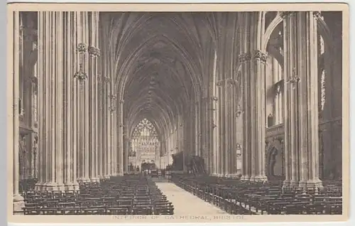 (28222) AK Bristol, Interior of Cathedral um 1910