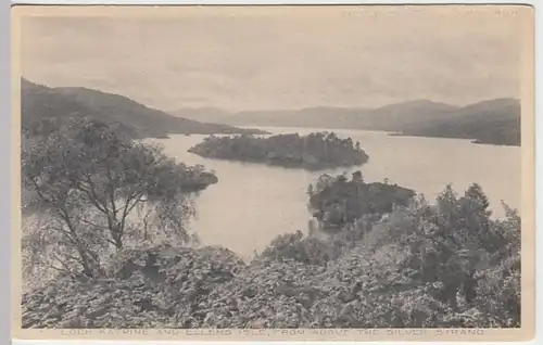 (28217) AK Loch Katrine and Ellens Isle um 1910