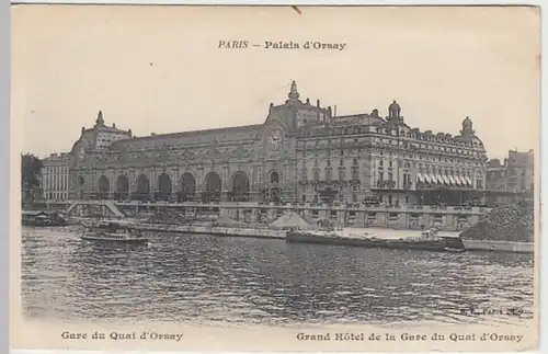 (28177) AK Paris, Palais d'Orsay 1910er