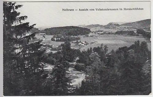 (28200) AK Hellbrunn, Salzburg, Blick vom Monatsschlössl, um 1925