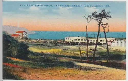 (28167) AK Biarritz, La Chambre d'Amour 1910/20er
