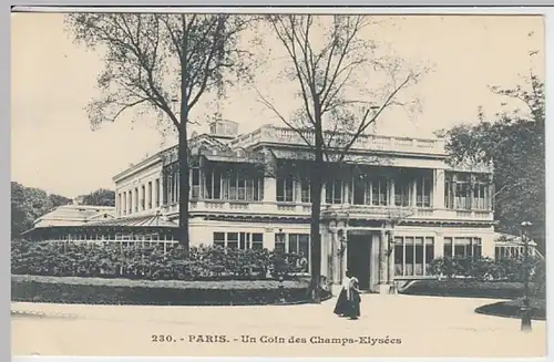 (28165) AK Paris, Un Coin des Champs-Elysées um 1900